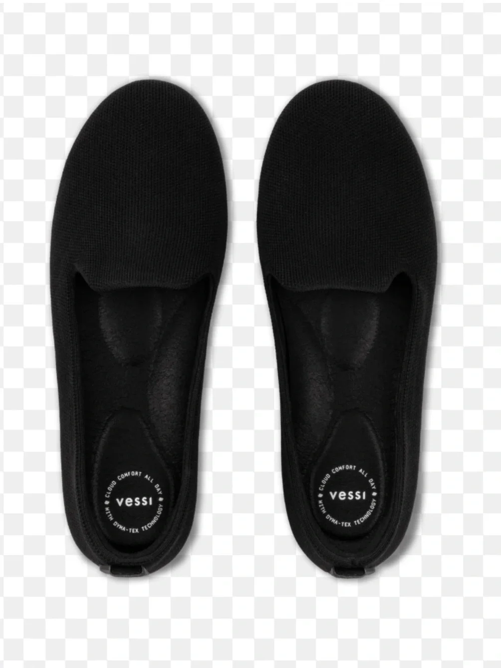 Vessi Women's Market Flat Black Emille Shoes